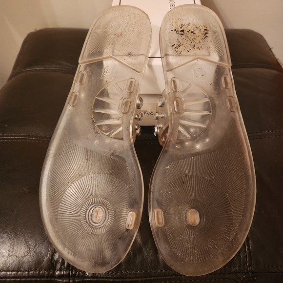 BCBGMaxAzriaParis Slides Clear PVC Size 8 - Picture 4 of 5
